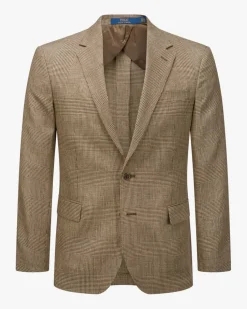 Sakko aus Leinen-Mix