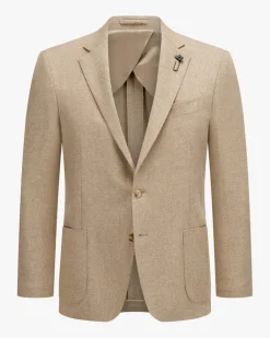 Sakko aus Schurwolle und Cashmere