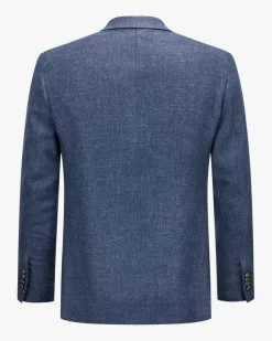 Sakko aus Schurwolle und Leinen
