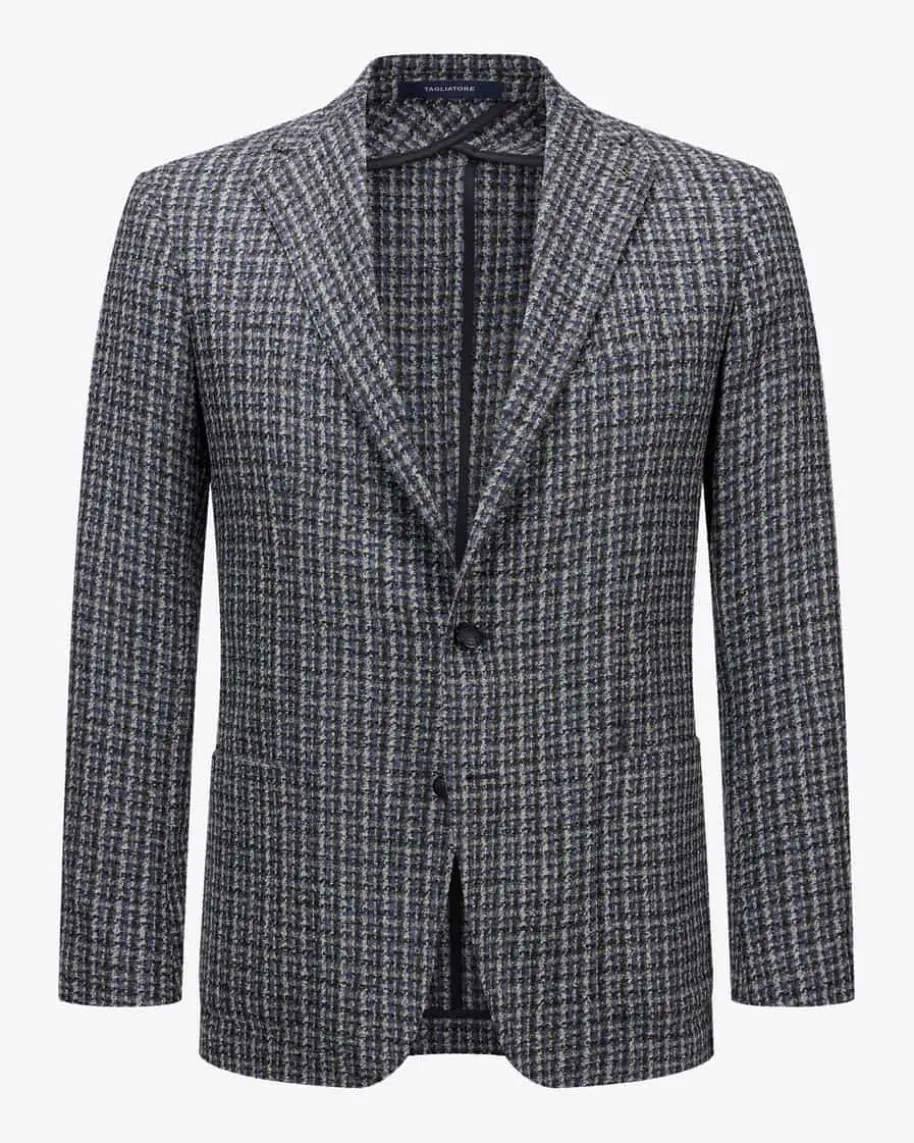 Sakko aus Schurwoll-Mix