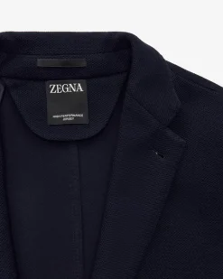 Sakko aus Wolle und Baumwolle