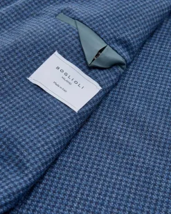 Sakko aus Woll-Seiden-Mix