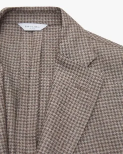 Sakko aus Woll-Seiden-Mix