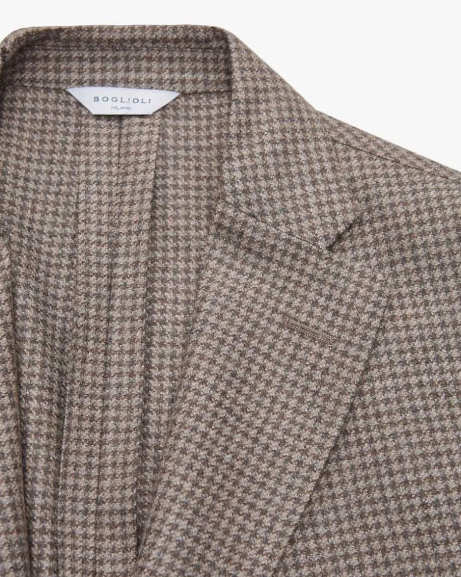 Sakko aus Woll-Seiden-Mix