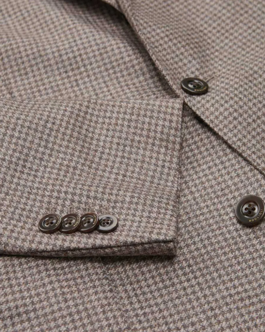 Sakko aus Woll-Seiden-Mix