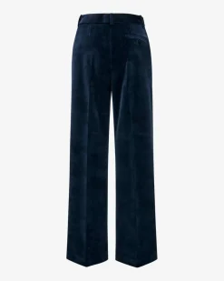 Samthose aus Baumwoll-Mix