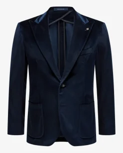 Samt-Sakko aus Baumwolle