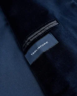 Samt-Sakko aus Baumwolle