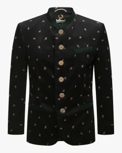 Samt-Trachtenjanker aus Baumwolle