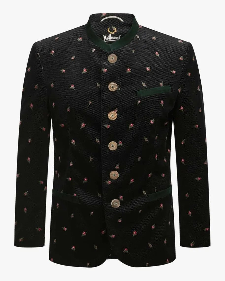 Samt-Trachtenjanker aus Baumwolle