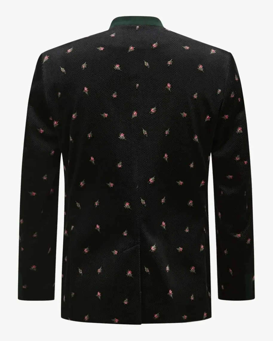 Samt-Trachtenjanker aus Baumwolle