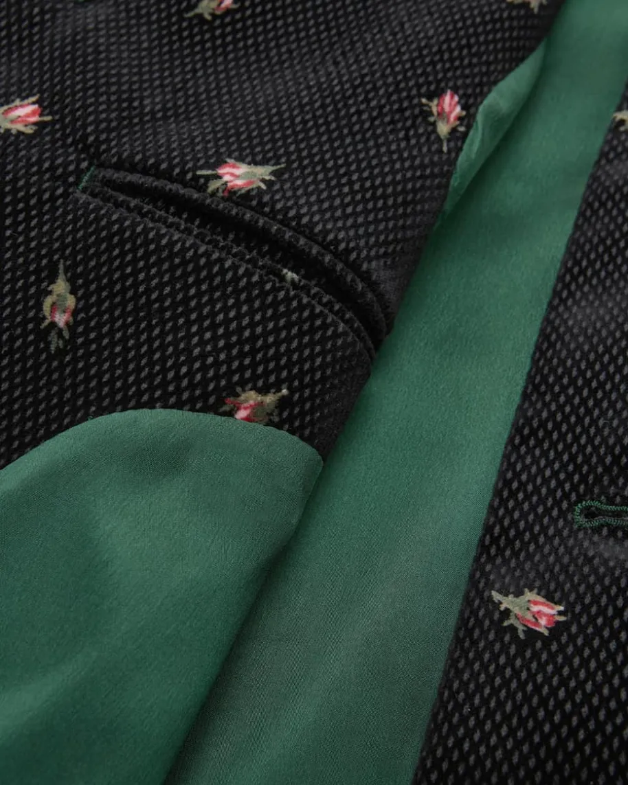 Samt-Trachtenjanker aus Baumwolle