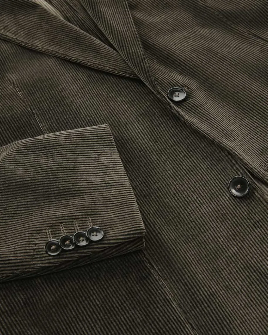 Sawyer Cord-Sakko Regular Fit Baumwoll-Mix