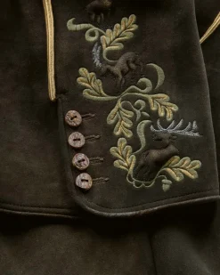 Schareck Lederhose aus Hirschleder