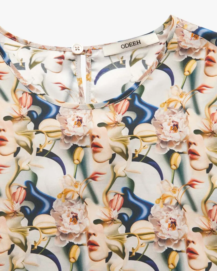 Seidenbluse