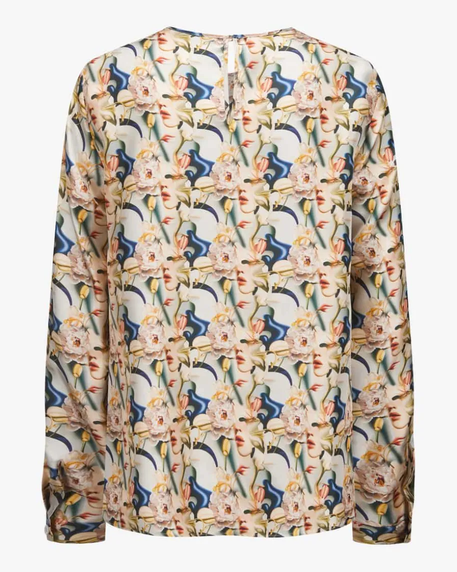 Seidenbluse