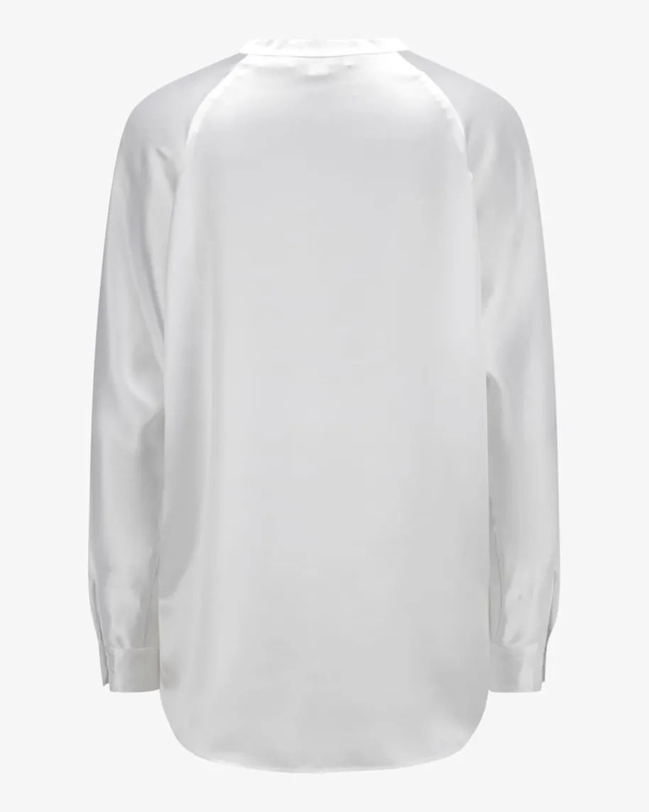 Seidenbluse Oversize Fit