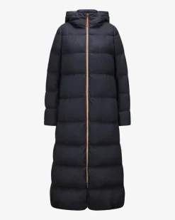 Seiden-Cashmere-Daunenmantel