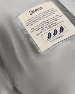 Seiden-Cashmere-Daunenmantel