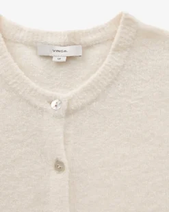 Seiden-Cashmere-Strickjacke