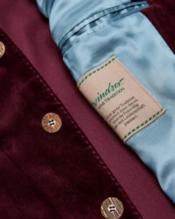 Sendling Trachten-Janker aus Baumwollsamt