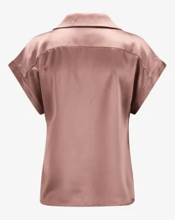 Sense of Shine Seiden-Blusenhirt