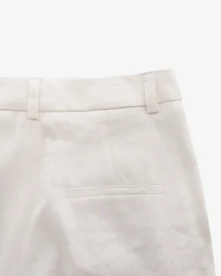 Shiloh Hose Wide Leg aus Leinen-Mix