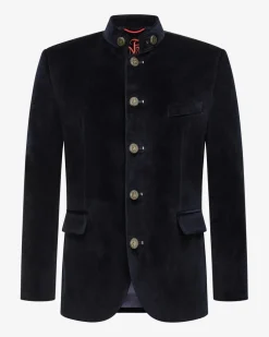 Silas Trachten-Samtjanker aus Baumwolle