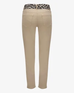 Silea 7/8-Hose Regular Waist Slim Fit aus Lyocell-Mix