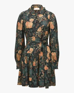 Simona Seiden-Blusenkleid