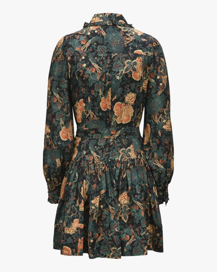 Simona Seiden-Blusenkleid