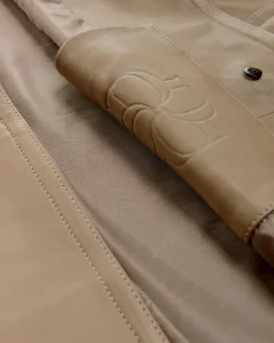 Sleek Statement III Ledermantel