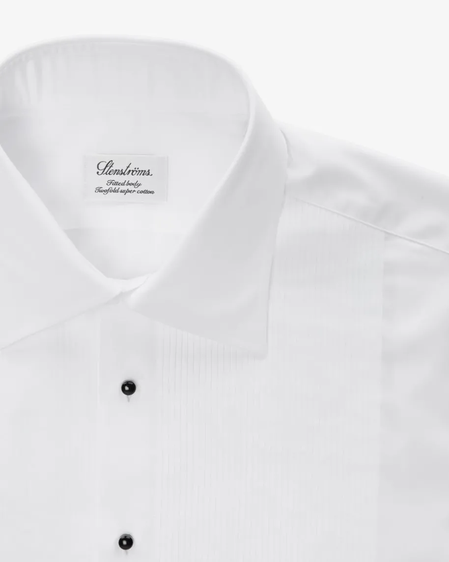 Smokinghemd Fitted Body Biesen/Studs