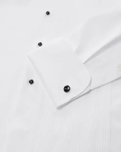 Smokinghemd Fitted Body Biesen/Studs