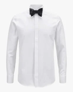 Smokinghemd Fitted Body Flatfront