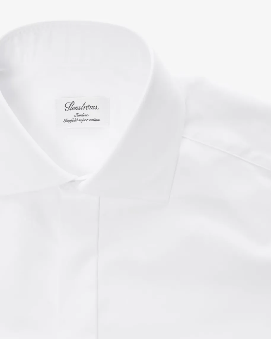 Smokinghemd Fitted Body Flatfront