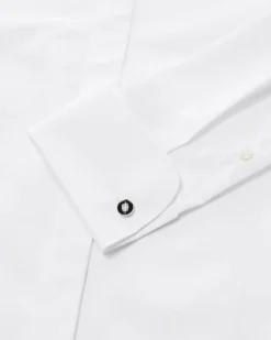 Smokinghemd Fitted Body Flatfront