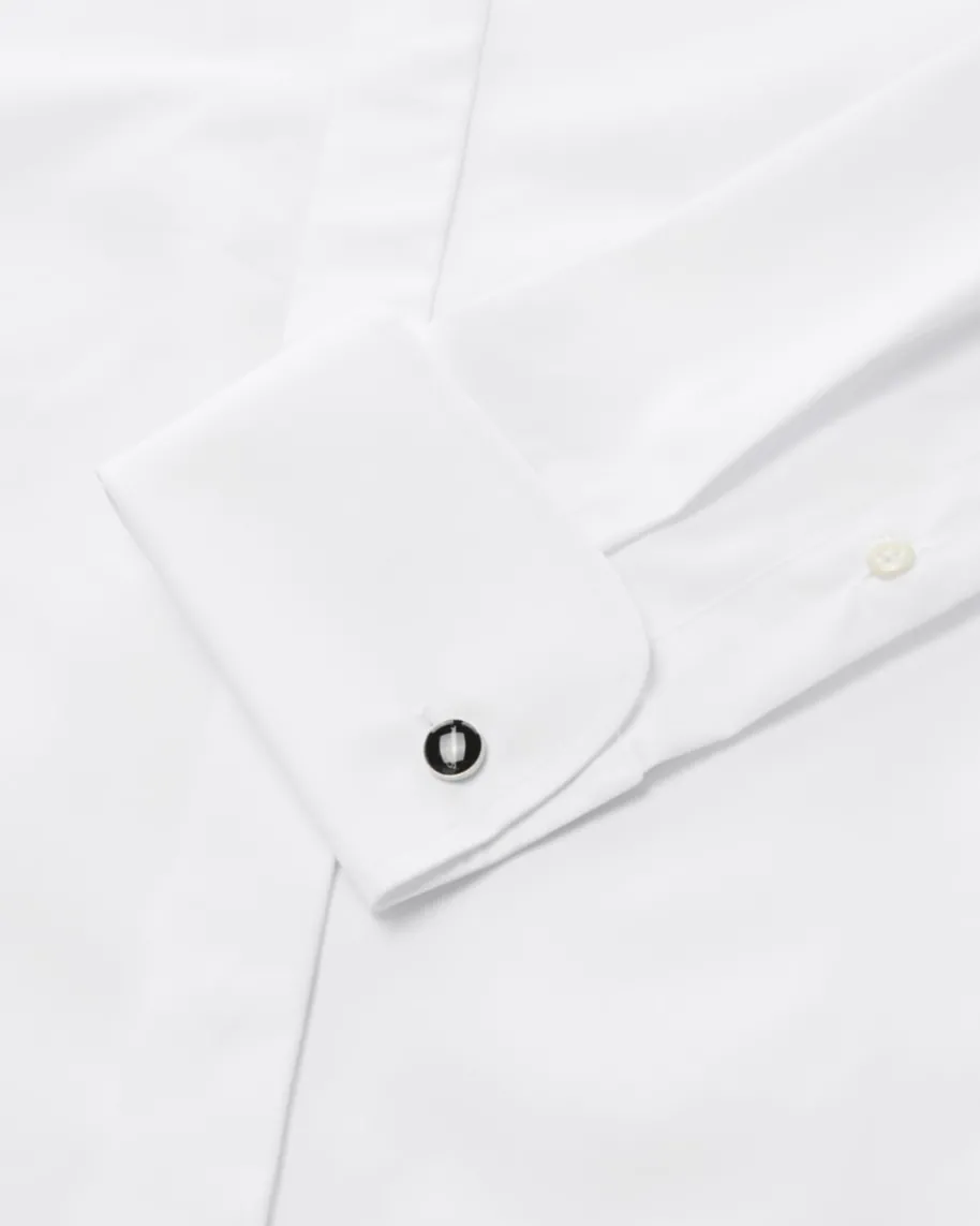 Smokinghemd Fitted Body Flatfront