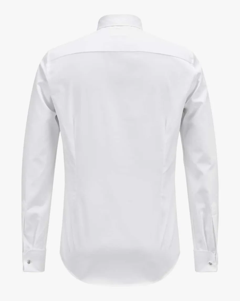 Smokinghemd Fitted Body Flatfront