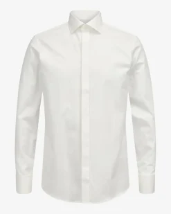 Smokinghemd Fitted Body Flatfront