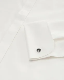 Smokinghemd Fitted Body Flatfront