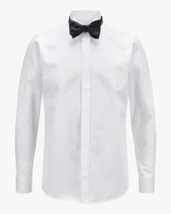 Smokinghemd Fitted Body Kläppchenkragen