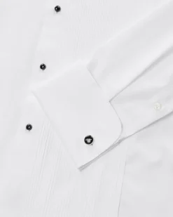 Smokinghemd Slimline Biesen/Studs