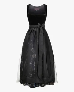 Spatzerl3 Dirndl lang mit Schürze