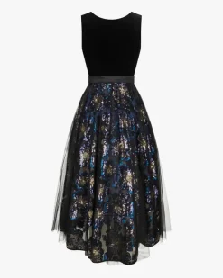 Spatzerl3 Dirndl lang mit Schürze