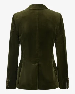 St. Gallen Samt-Trachtenjacke