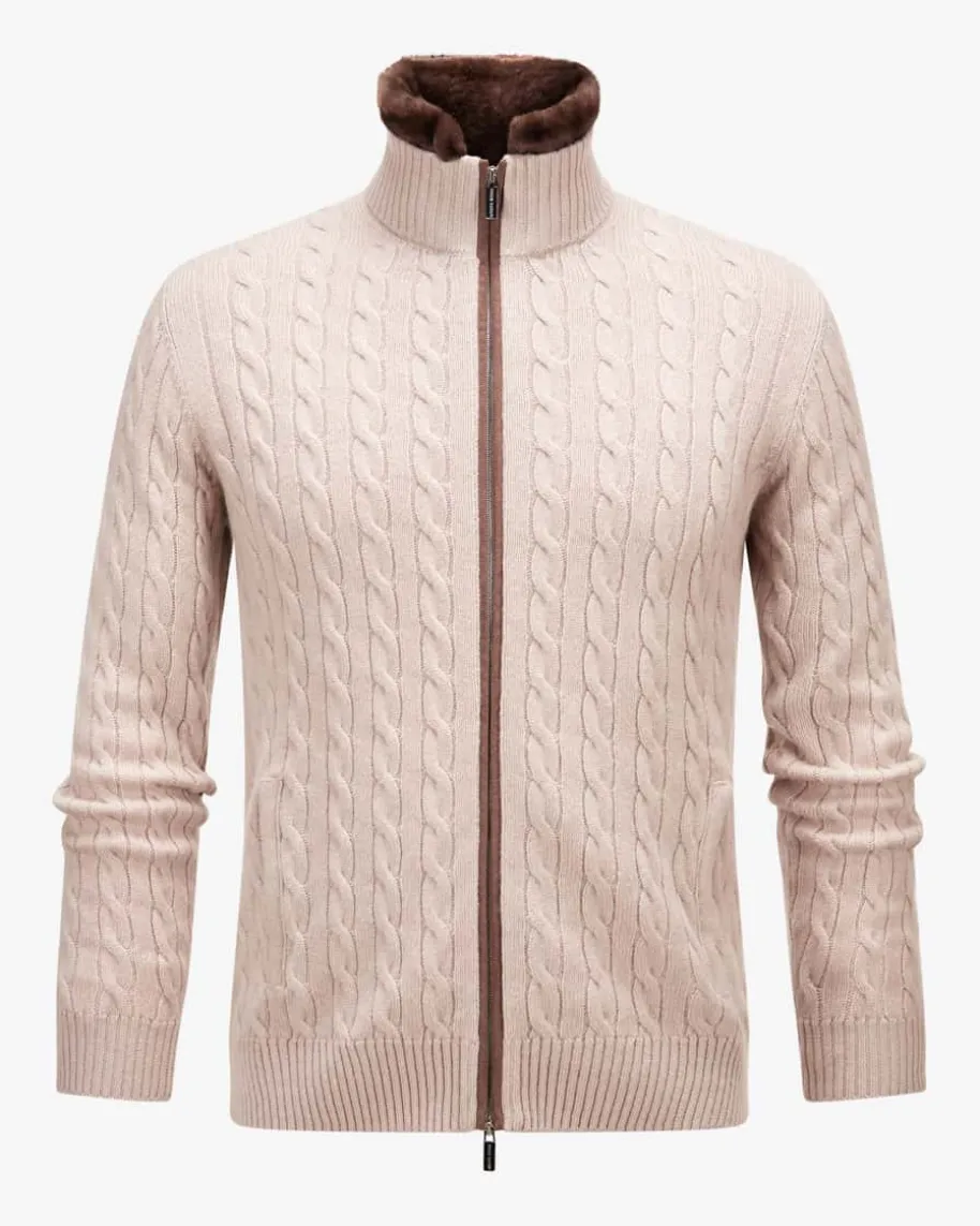 St. Moritz Cashmere-Strickjacke