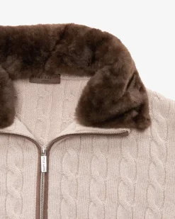 St. Moritz Cashmere-Strickjacke