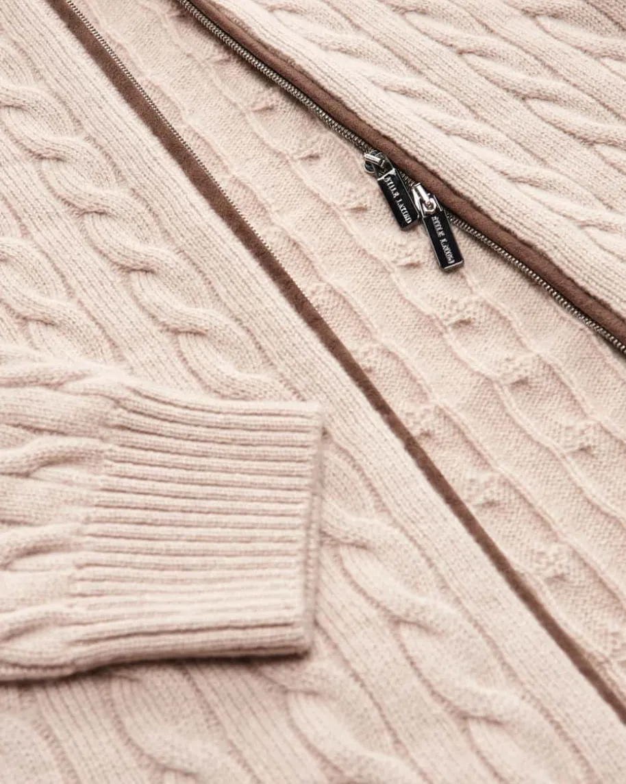 St. Moritz Cashmere-Strickjacke