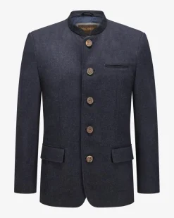 Steinplatte Trachten-Janker aus Schurwolle